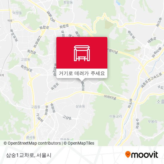 삼숭1교차로 지도