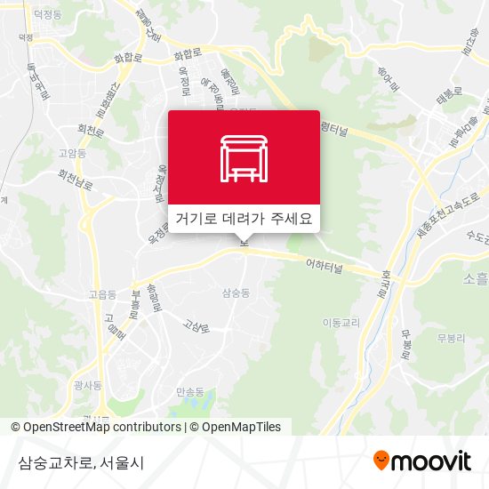 삼숭교차로 지도