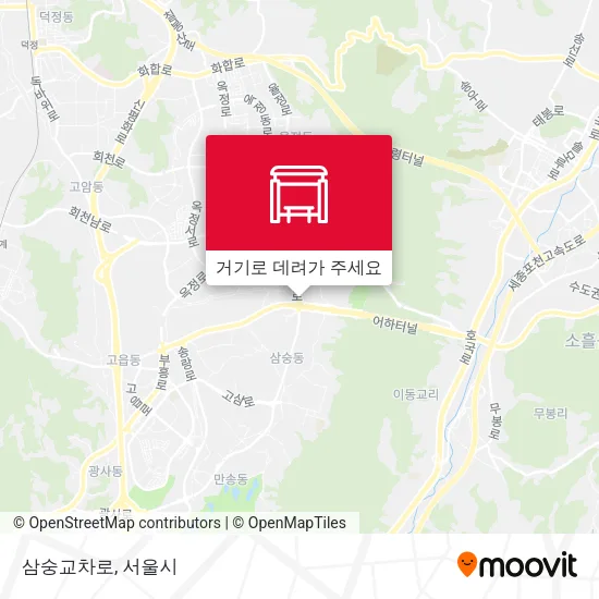 삼숭교차로 지도