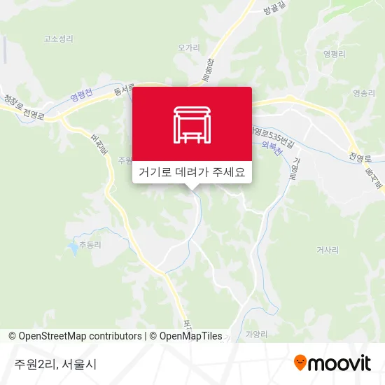주원2리 지도