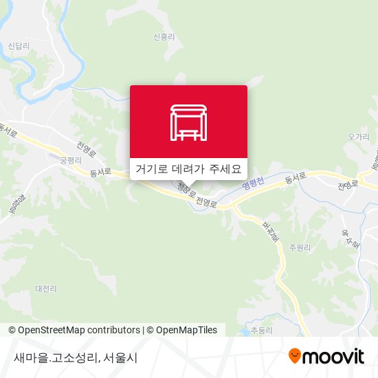 새마을.고소성리 지도