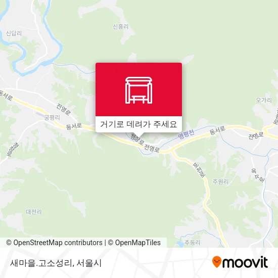 새마을.고소성리 지도