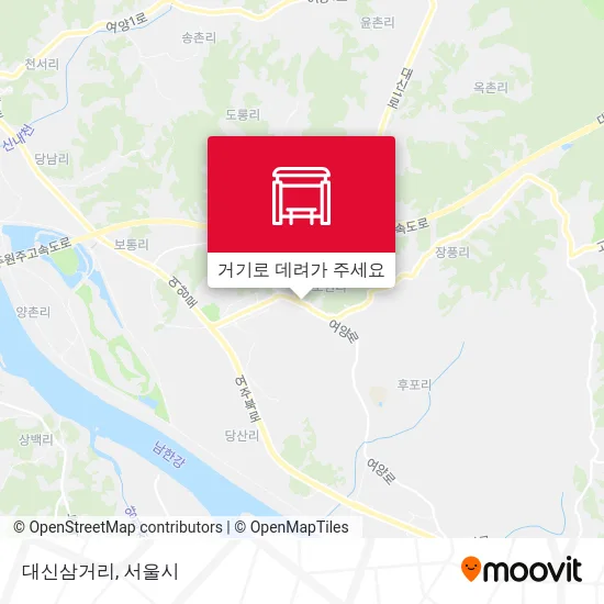 대신삼거리 지도