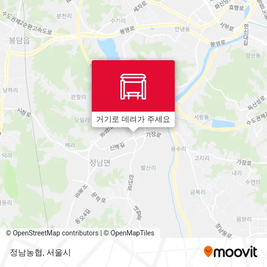정남농협 지도