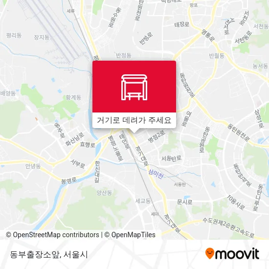 동부출장소앞 지도