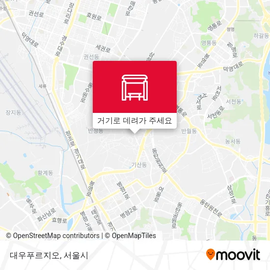 대우푸르지오 지도