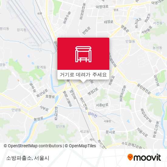 소방파출소 지도