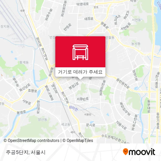 주공5단지 지도