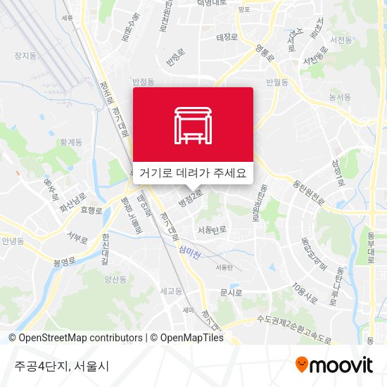 주공4단지 지도