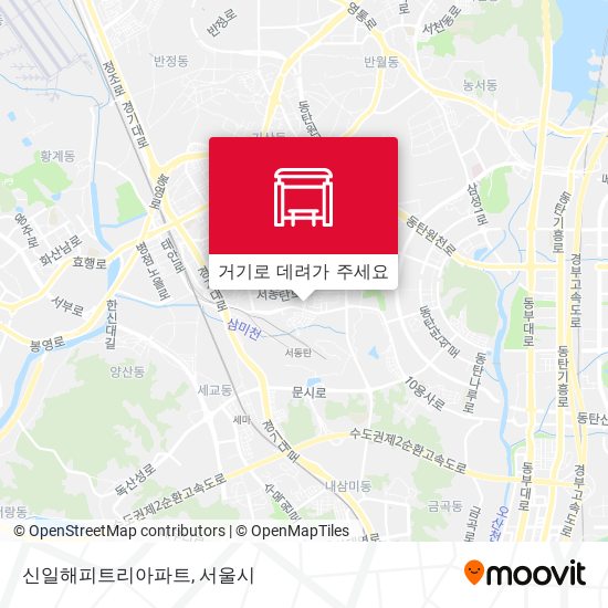 신일해피트리아파트 지도