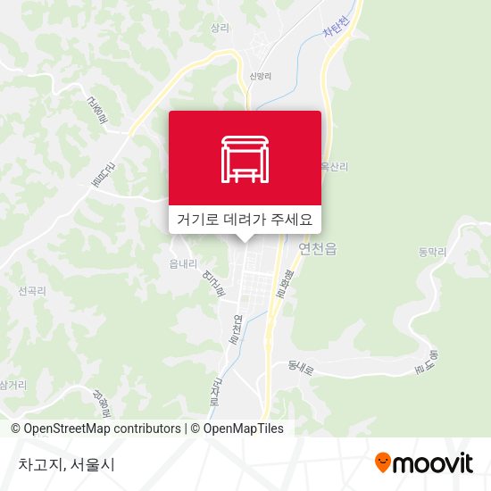 차고지 지도