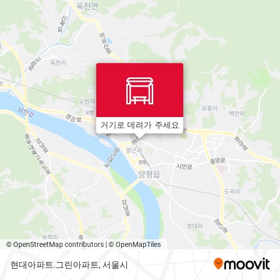 현대아파트.그린아파트 지도