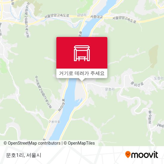 문호1리 지도