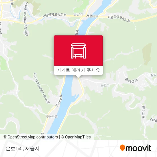 문호1리 지도