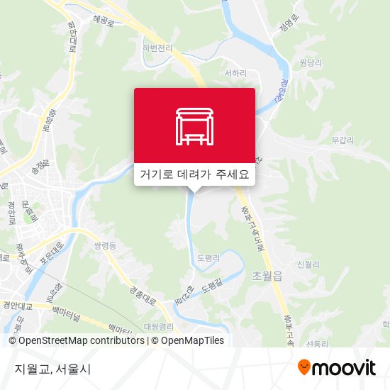 지월교 지도