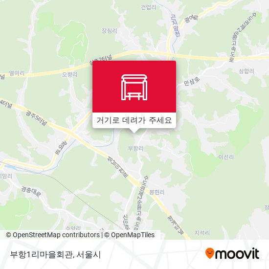 부항1리마을회관 지도
