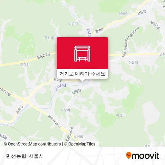 만선농협 지도