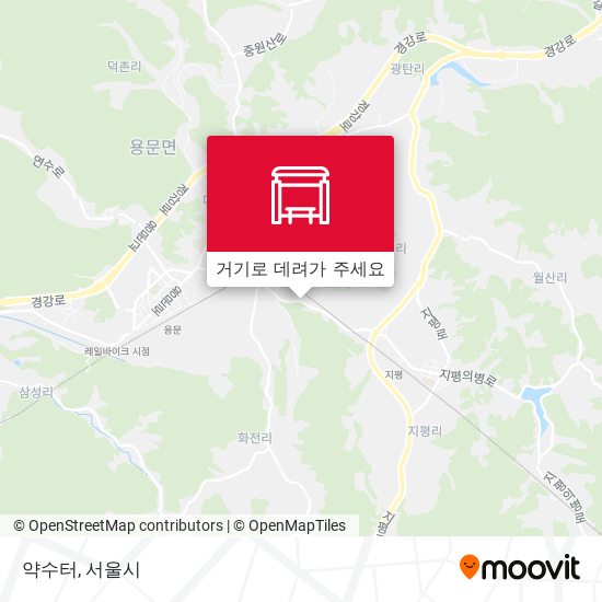 약수터 지도