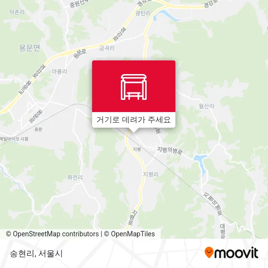 송현리 지도
