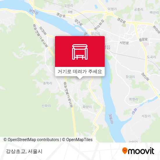 강상초교 지도