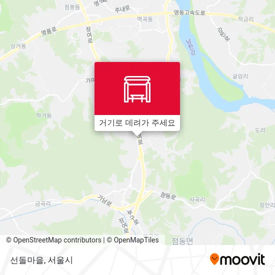 선돌마을 지도