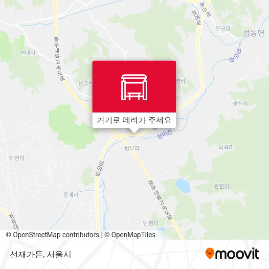선재가든 지도