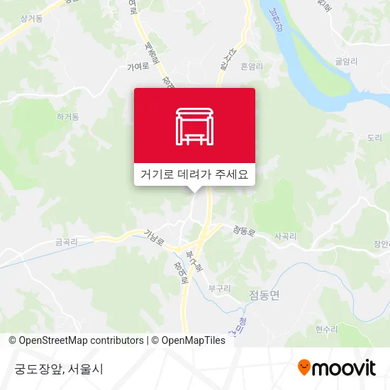 궁도장앞 지도