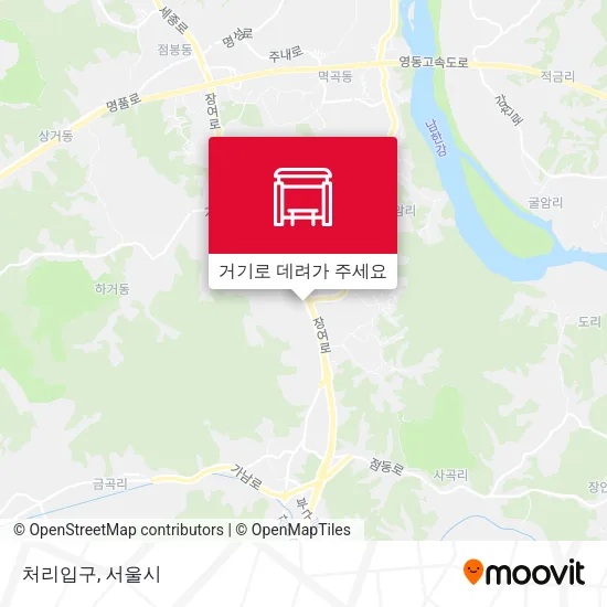 처리입구 지도