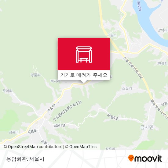 용담회관 지도