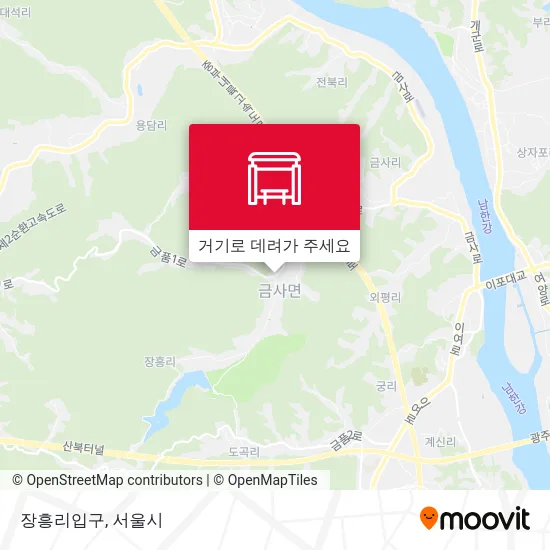 장흥리입구 지도