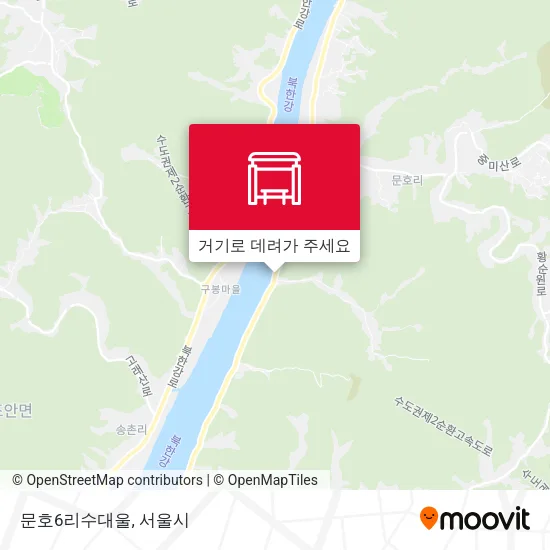 문호6리수대울 지도