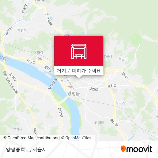 양평중학교 지도