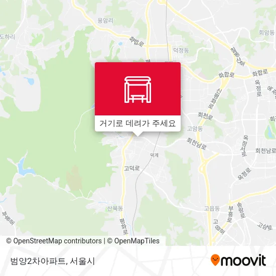 범양2차아파트 지도
