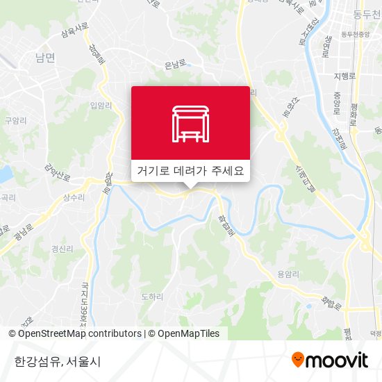 한강섬유 지도