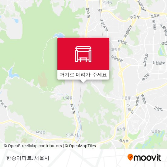 한승아파트 지도