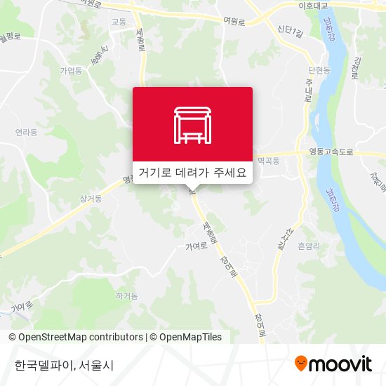 한국델파이 지도