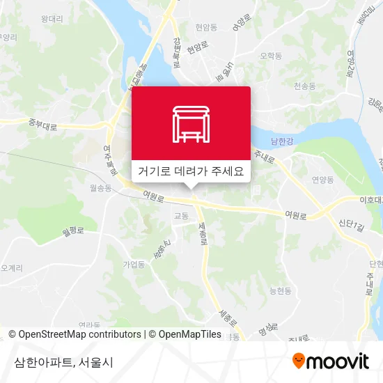 삼한아파트 지도