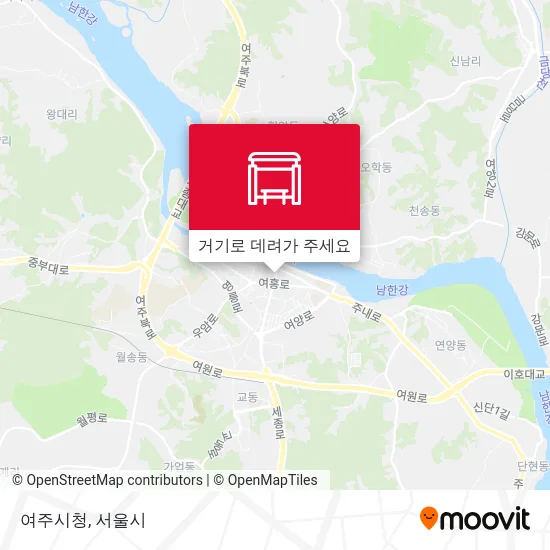 여주시청 지도