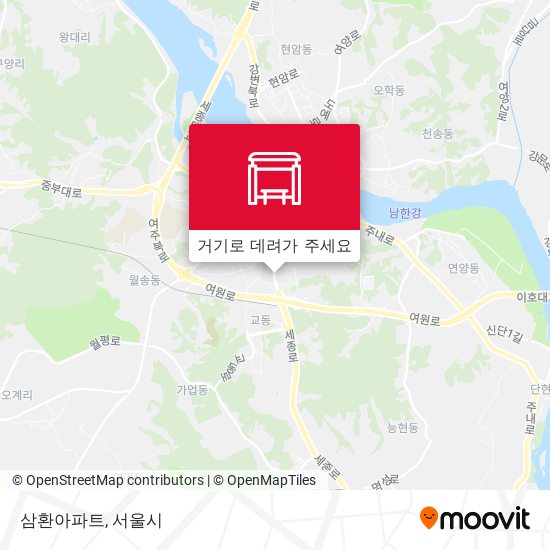 삼환아파트 지도