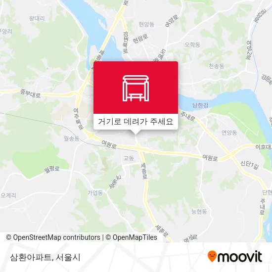 삼환아파트 지도
