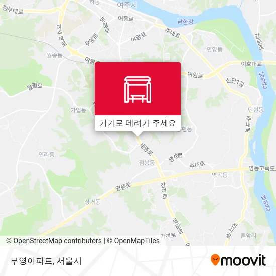 부영아파트 지도