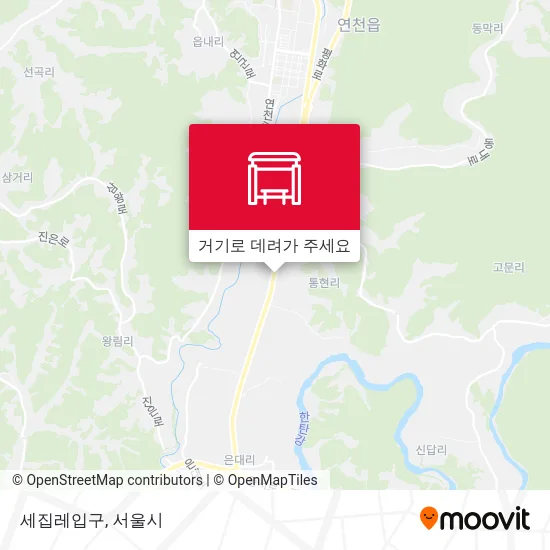 세집레입구 지도