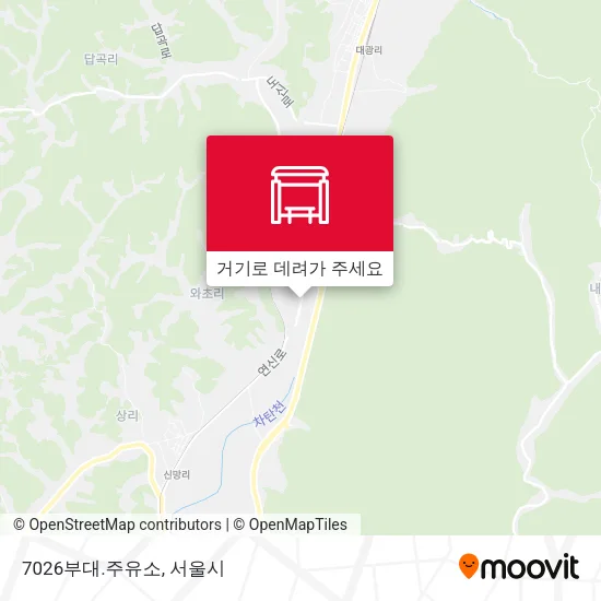 7026부대.주유소 지도