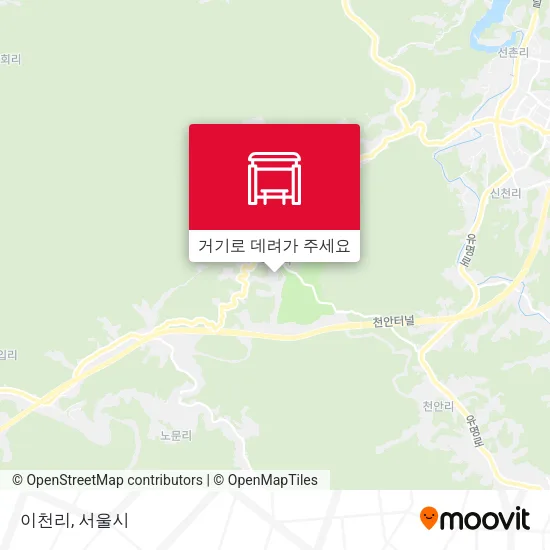 이천리 지도