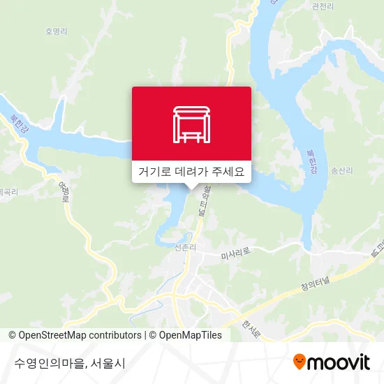 수영인의마을 지도