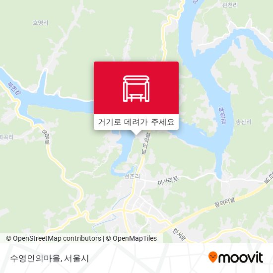 수영인의마을 지도