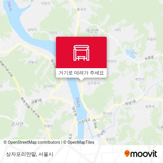 상자포리안말 지도