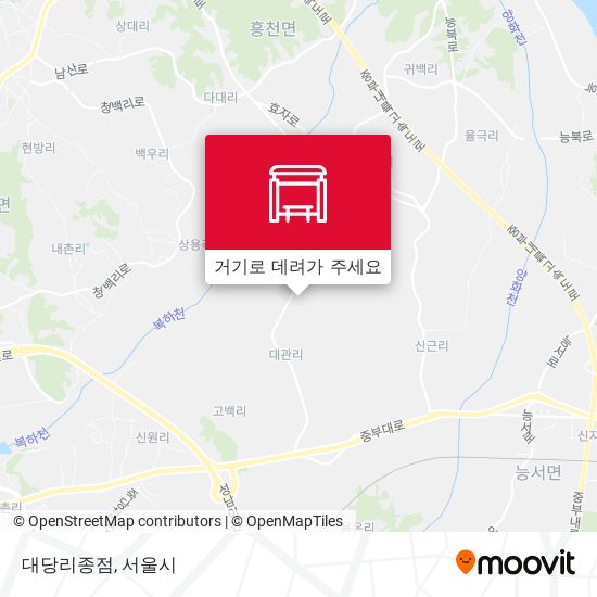 대당리종점 지도