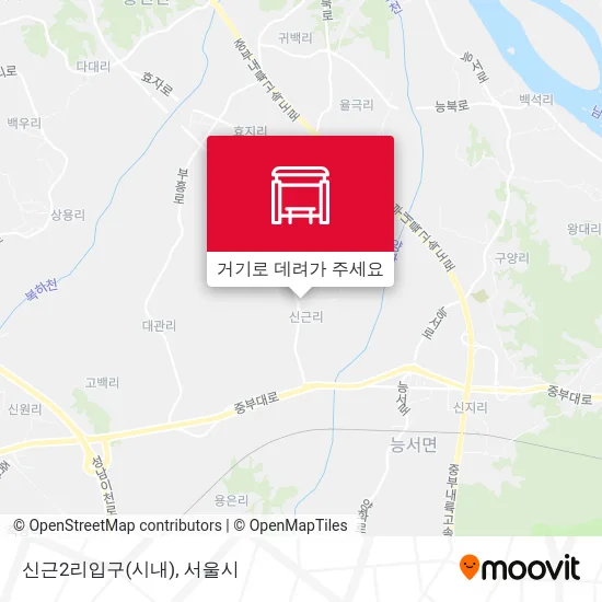 신근2리입구(시내) 지도