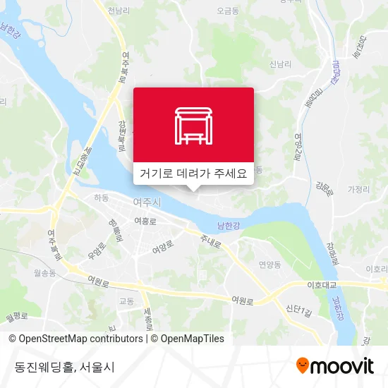 동진웨딩홀 지도